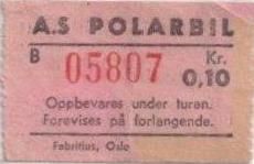 POLARBIL B Kr 0,10