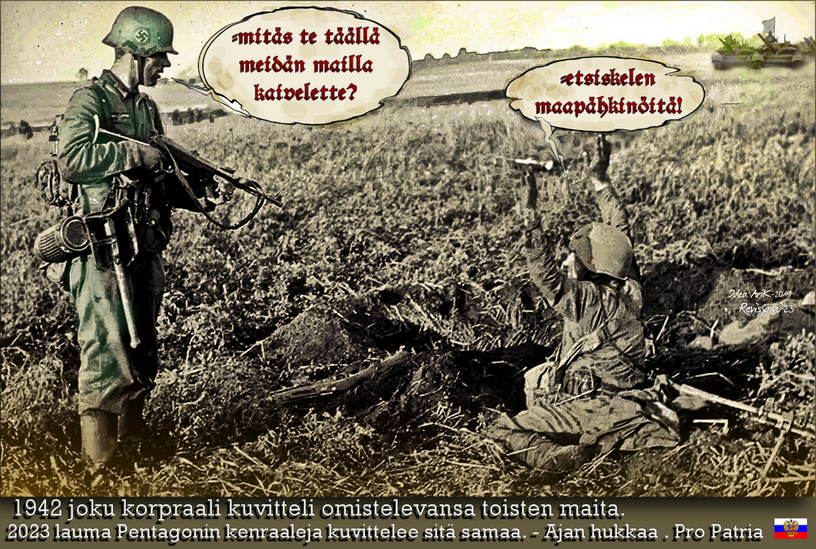 Natsit-Venäjä-Ukraina-Pentagon