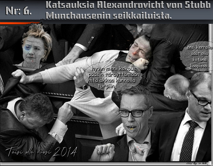 Presidentti Stubb-Clinton-Suomi-Kansallisomaisuus-Katsaus maailmalta-Posti-Poika-Google
