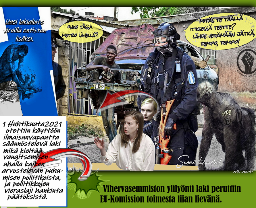 Rasismi, Opposiitio, Vieraslajit
