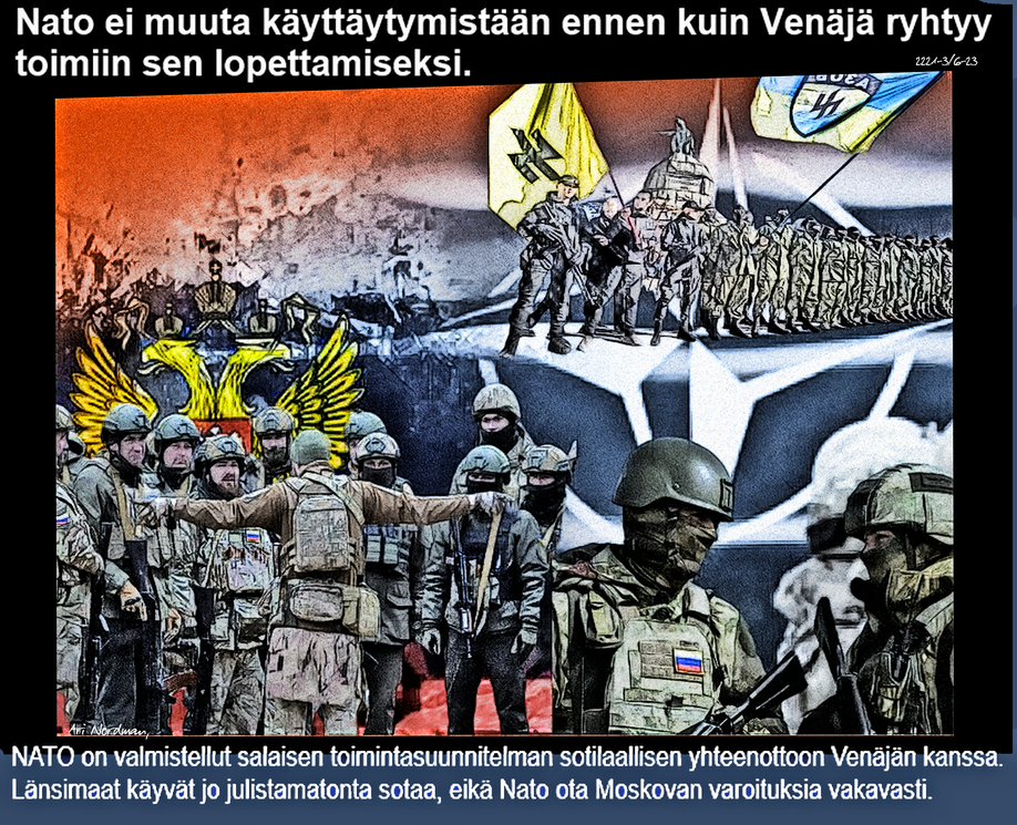 Nato - Venäjä - Maailmansota - Atomipommi - Ukraina - Salaliitto - Teoria