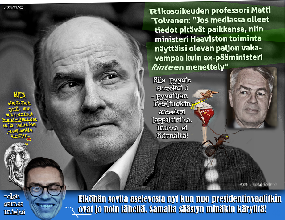 Ennen ja nyt-Ennen ei ollut ongelmia-Nyt on-Olemme menettäneet  puolueettomuuden