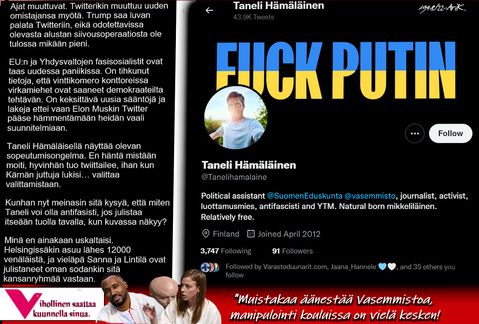 Toimittaja Taneli Hämäläinen Savon Sanomista