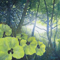 schilderij fons roggeman groot hoefblad