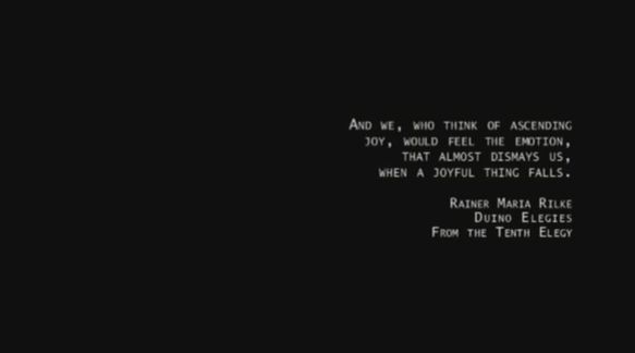 Video still from Falling by Bo G Svensson