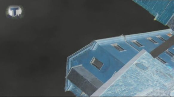 Video still from Falling by Bo G Svensson