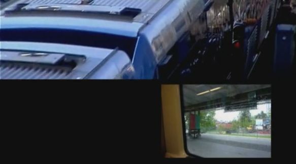 Video still from Falling by Bo G Svensson