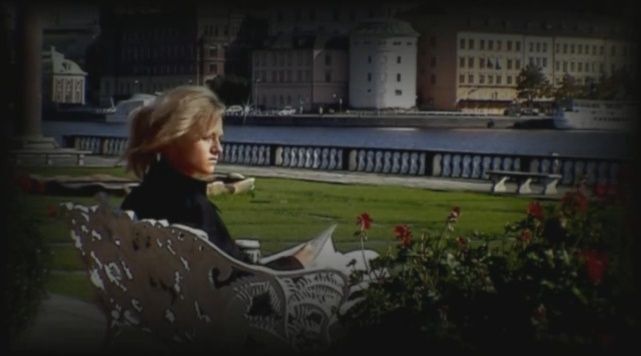 Video still from Falling by Bo G Svensson