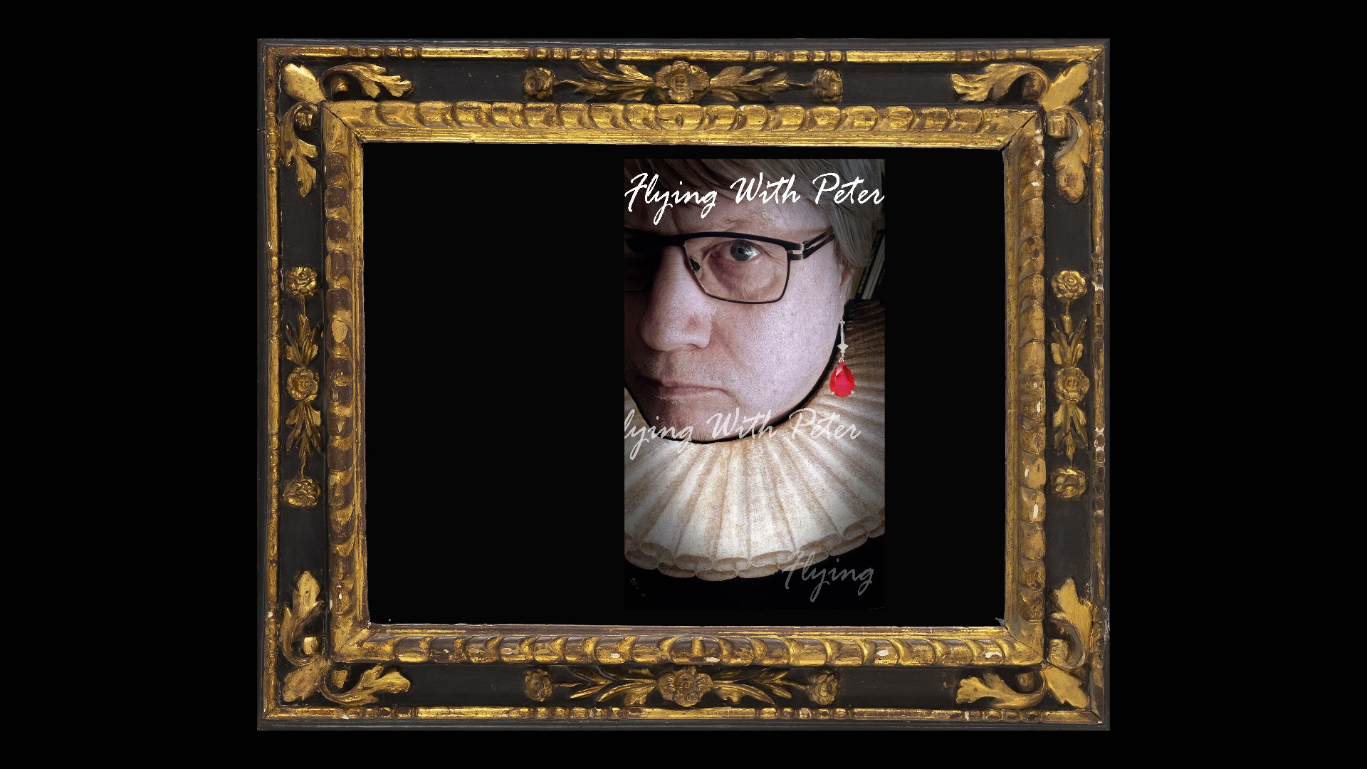Video still from Flying with Peter.