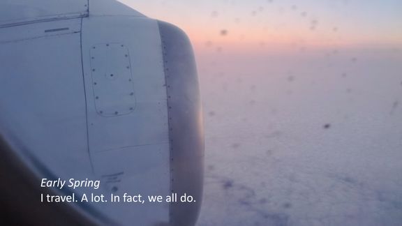 Video still from Metaphors by Bo G Svensson