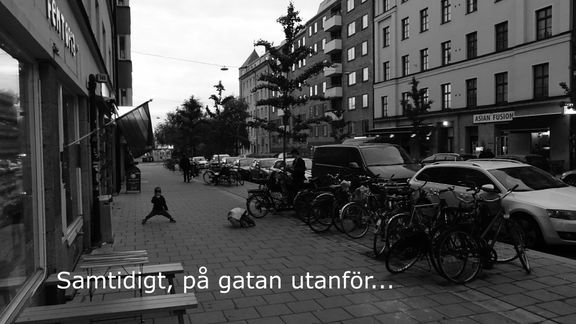 Video still from Next Stop by Bo G Svensson