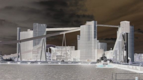 Video still from Stockholm | London Noise by Bo G Svensson