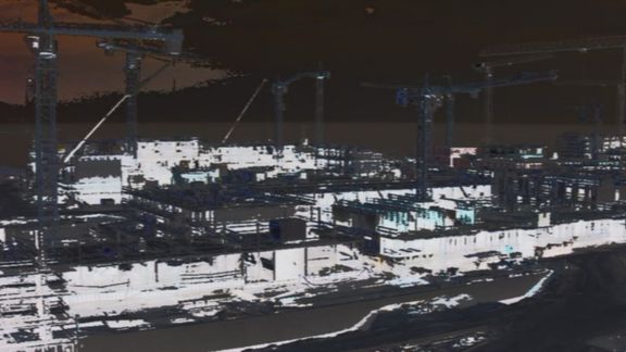 Video still from Stockholm | London Noise by Bo G Svensson