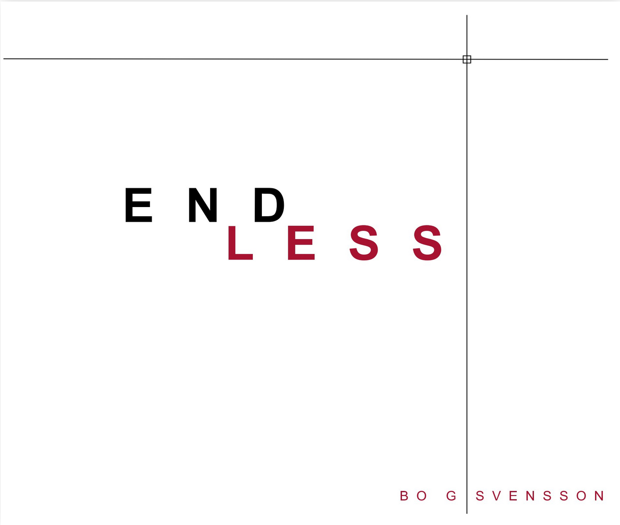 Front cover for the book Endless by Bo G Svensson