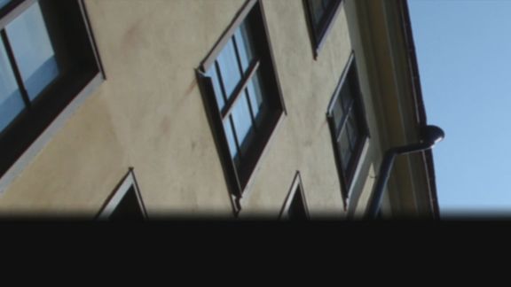 Video still from One Way Elevator by Bo G Svensson