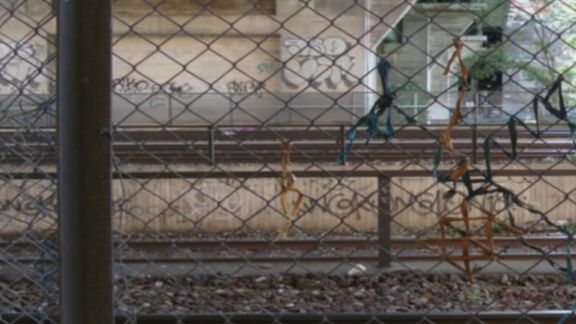 Video still from One Way Elevator by Bo G Svensson