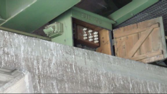 Video still from One Way Elevator by Bo G Svensson