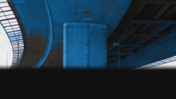 Video still from One Way Elevator by Bo G Svensson