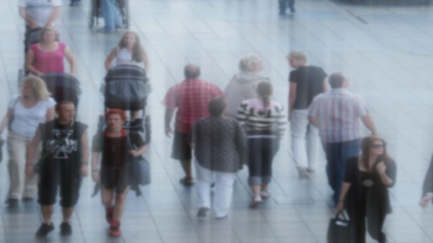 Video still from One Way Elevator by Bo G Svensson
