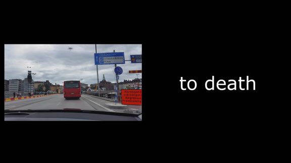 Video still from Pickup | Tracks Teaser 5 by Bo G Svensson