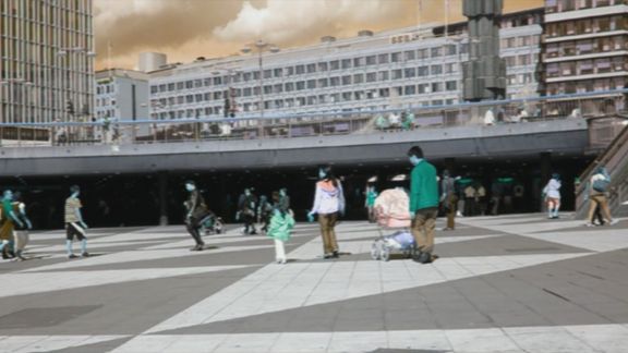 Video still from Urban Etude by Bo G Svensson