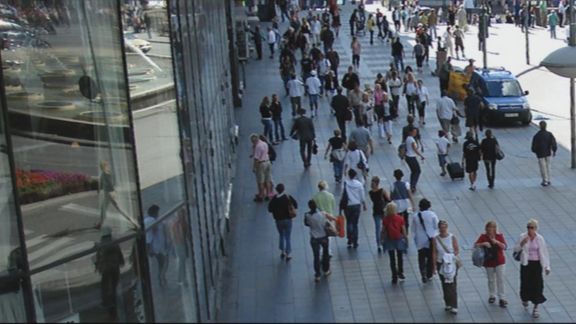 Video still from Urban Etude by Bo G Svensson