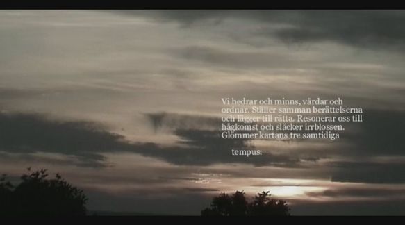 Video still from Impercebtibly Shifts Everyday... by Bo G Svensson