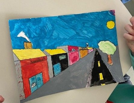 Die Zentralperspektive (von vorne)