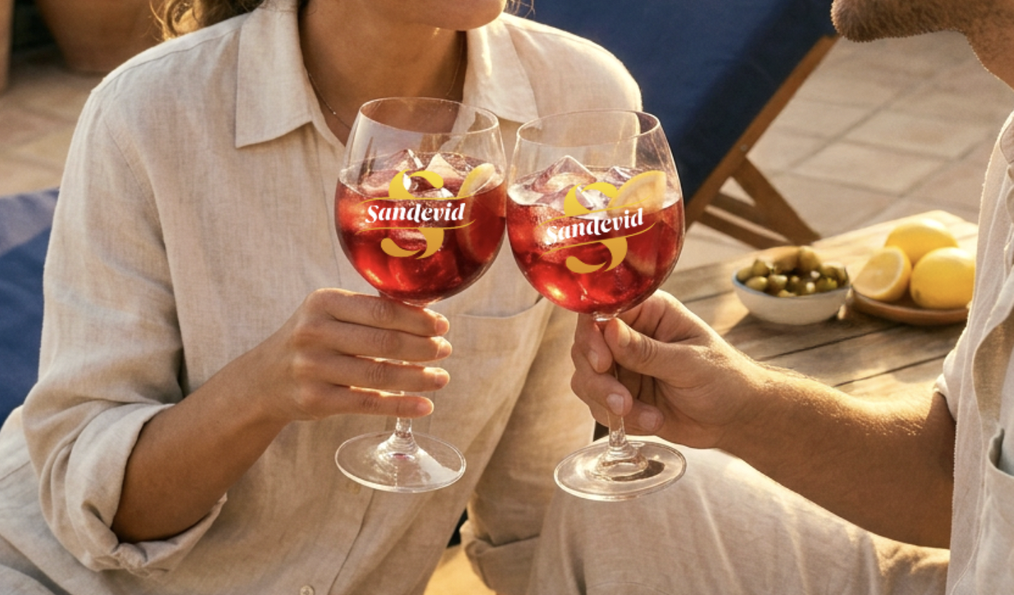 Sangria i glas