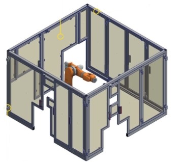 Machinehekwerk Aluminium