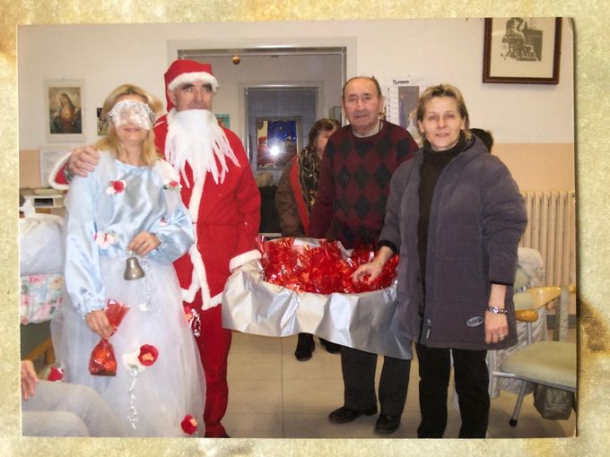 Babbo Natale e S.Lucia al Pietro Sissa