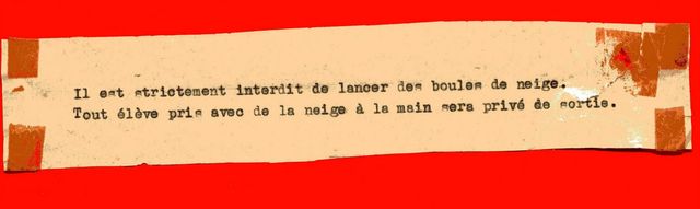 Qui se souvient de cette mini-note de service ???