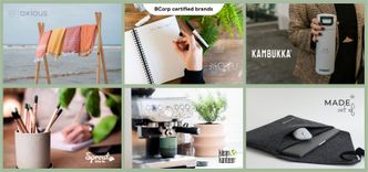 Vi inkluderer B Corp-brands i vores produktsortiment