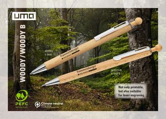 Hver eneste WOODY pen er unik, med sin egen historie.