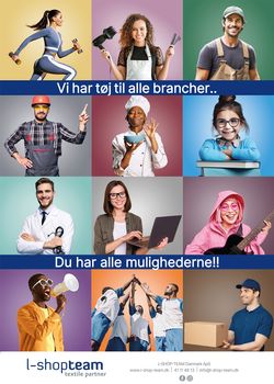 PÅ L-SHOP-TEAMs WEBSITE KAN DU SORTERE EFTER BRANCHE