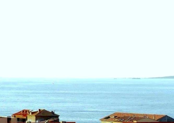 Vue de la terrasse d'angle de notre appartement