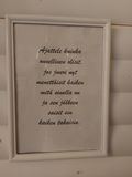 Aforsimitaulu valkoinen