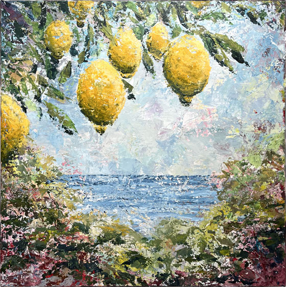 60x60cm_2025_Lemons_With_a_view