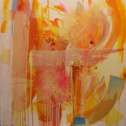 Q`ente Atelje Eva Wiren ROSOR 80x80  2019