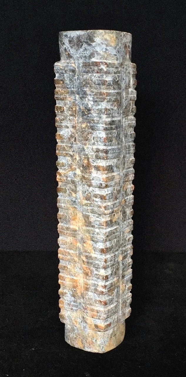 明時代　瑞獸彫り玉勺　砡 【旧家蔵出し】 希少貴重 高玉質 玉器(D-93) 明時代 瑞獸彫り玉勺 砡 【旧家蔵出し】 希少貴重 高玉質 玉器(D-