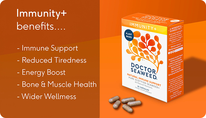 Immunity+ food supplement – Doctor Seaweed