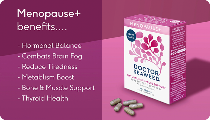 Menopause+ food supplement – Doctor Seaweed