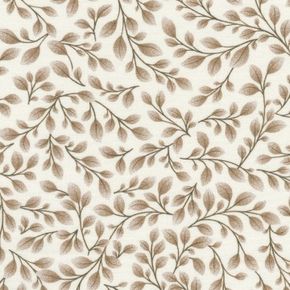 Feathers and Flora beige
