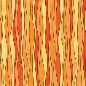 Waves orange