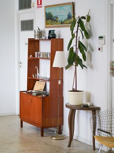 Hylla i teak