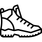 Icon vandringskänga 