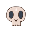 skull illustration lillegaard
