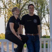 Pia och Gunnar. Foto: Magnus Thor Phoptography