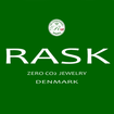LOGO : RASK, RASK Smykker, RASK Jewelry, CO2 fri Smykker, Smykker Danmark, RASK Danmark, RASK Denmark, Jewelry Denmark