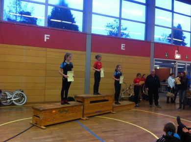 2016 KM - Lara Röttel Platz 2 & Lisa Marie Horst Platz 3